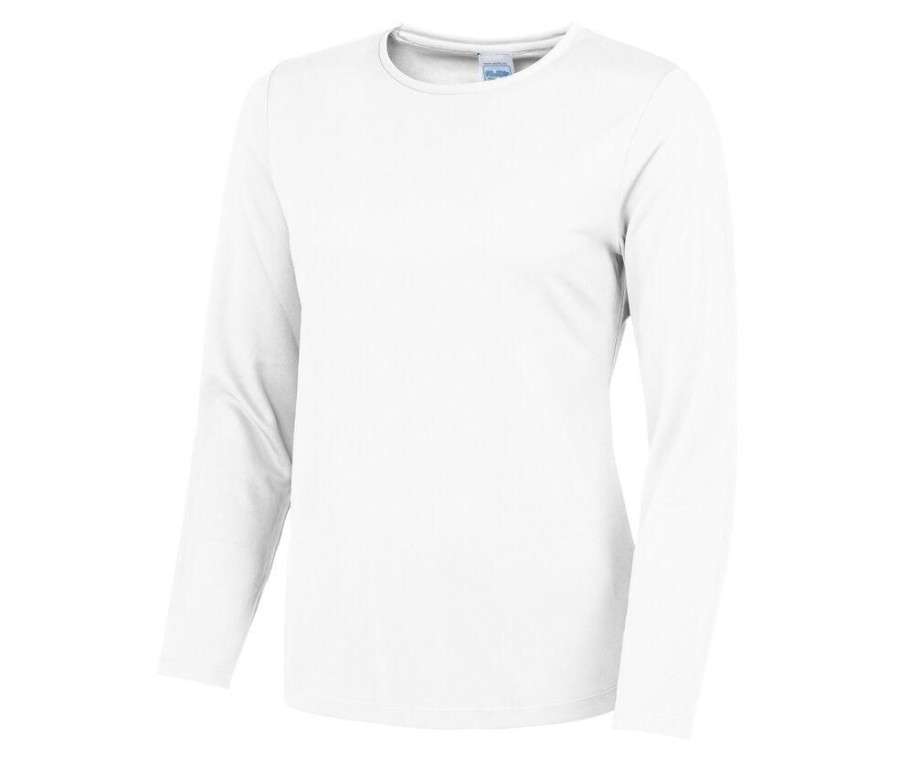 T-Shirts Just Cool | Just Cool Jc012 - Neoteric ™ Ademend Dames-T-Shirt Met Lange Mouwen