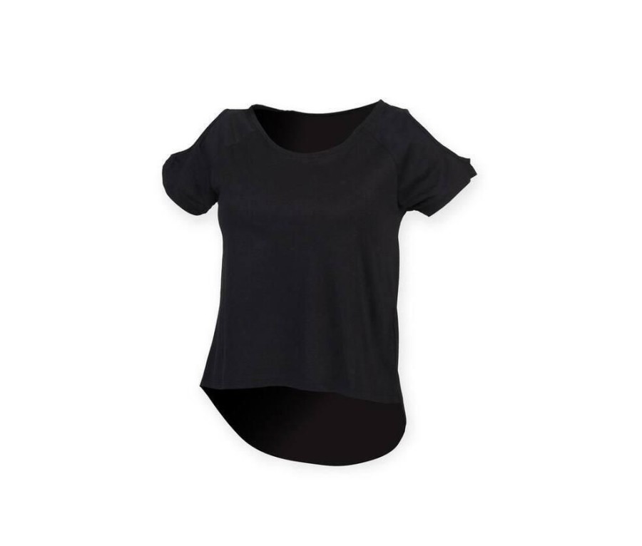 T-Shirts SF Women | Sf Women Sk233 - Tee-Shirt Dos Tres Long