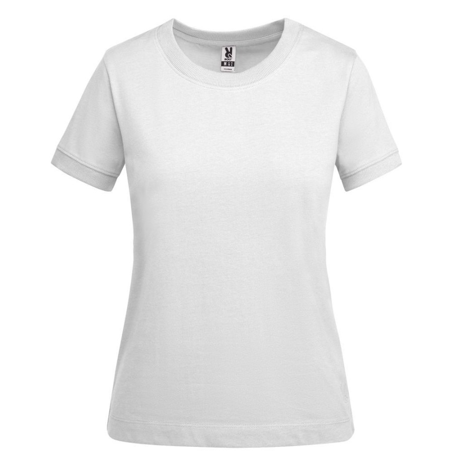 Truien Roly | Roly Ca6563 - Veza Woman Dik T-Shirt Met Korte Mouwen Voor Dames Van Katoen