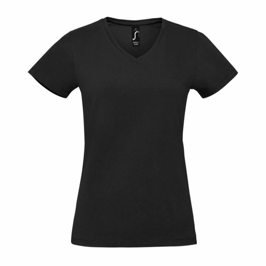 T-Shirts Sol's | Sol'S 02941 - Imperial V Women Dames T Shirt Met V Hals