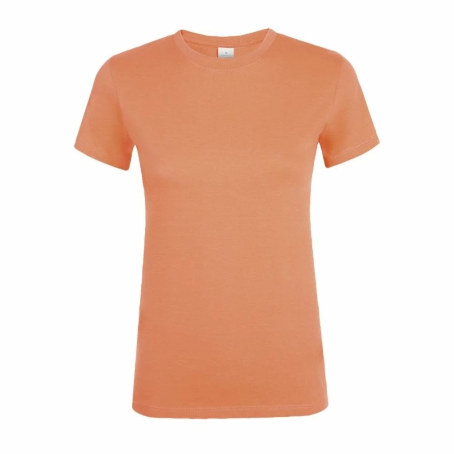 T-Shirts Sol's | Sol'S 01825 - Regent Women Tee Shirt Dames Ronde Hals