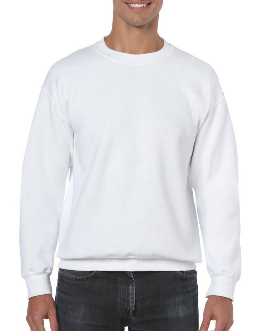 Truien Gildan | Gildan Gd056 - Heavyblend ™ Sweatshirt Voor Mannen Met Ronde Hals