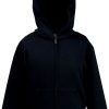 Truien Fruit of the Loom | Fruit Of The Loom Sc62045 - Hoodie Sweat Jack (62-045-0)