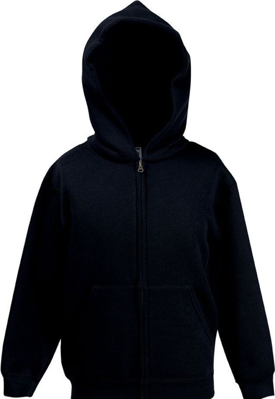 Truien Fruit of the Loom | Fruit Of The Loom Sc62045 - Hoodie Sweat Jack (62-045-0)