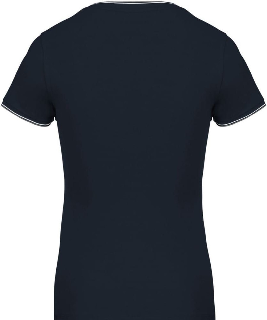 T-Shirts Kariban | Kariban K394 - Dames-T-Shirt Pique V-Hals