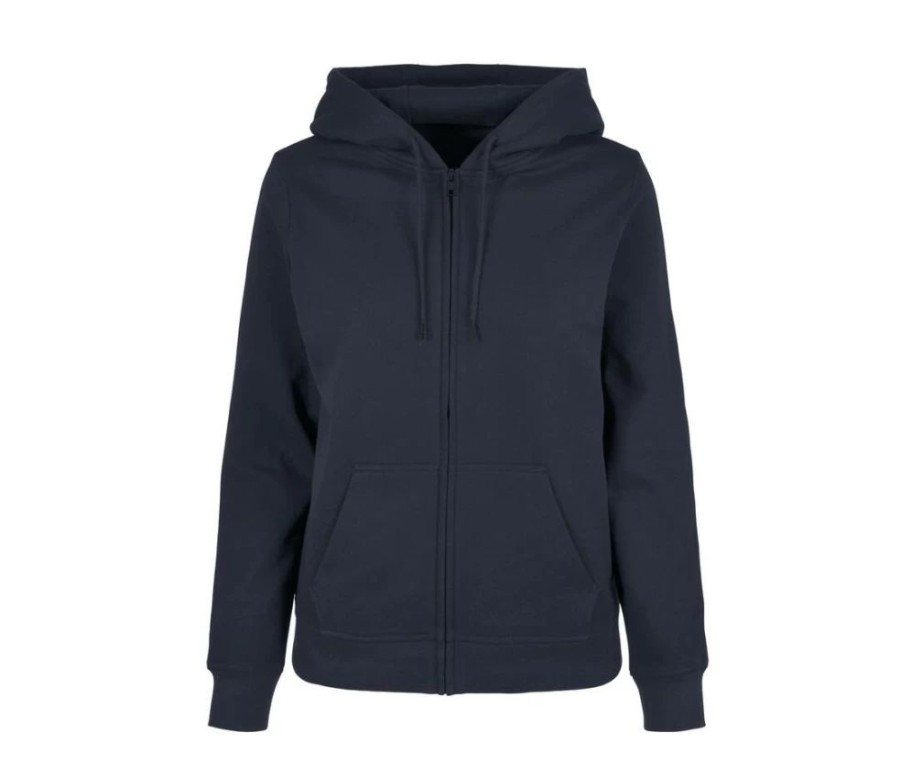 Truien Build Your Brand | Build Your Brand Byb009 - Ladies Basic Zip Hoody