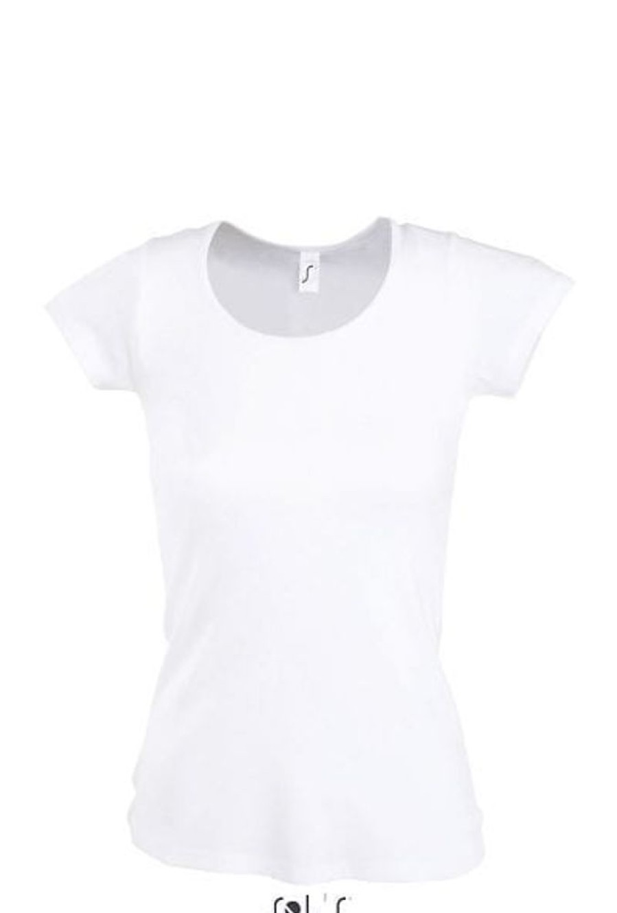 T-Shirts Sol's | Sol'S 11865 - Women'S Round Collar T-Shirt Moody