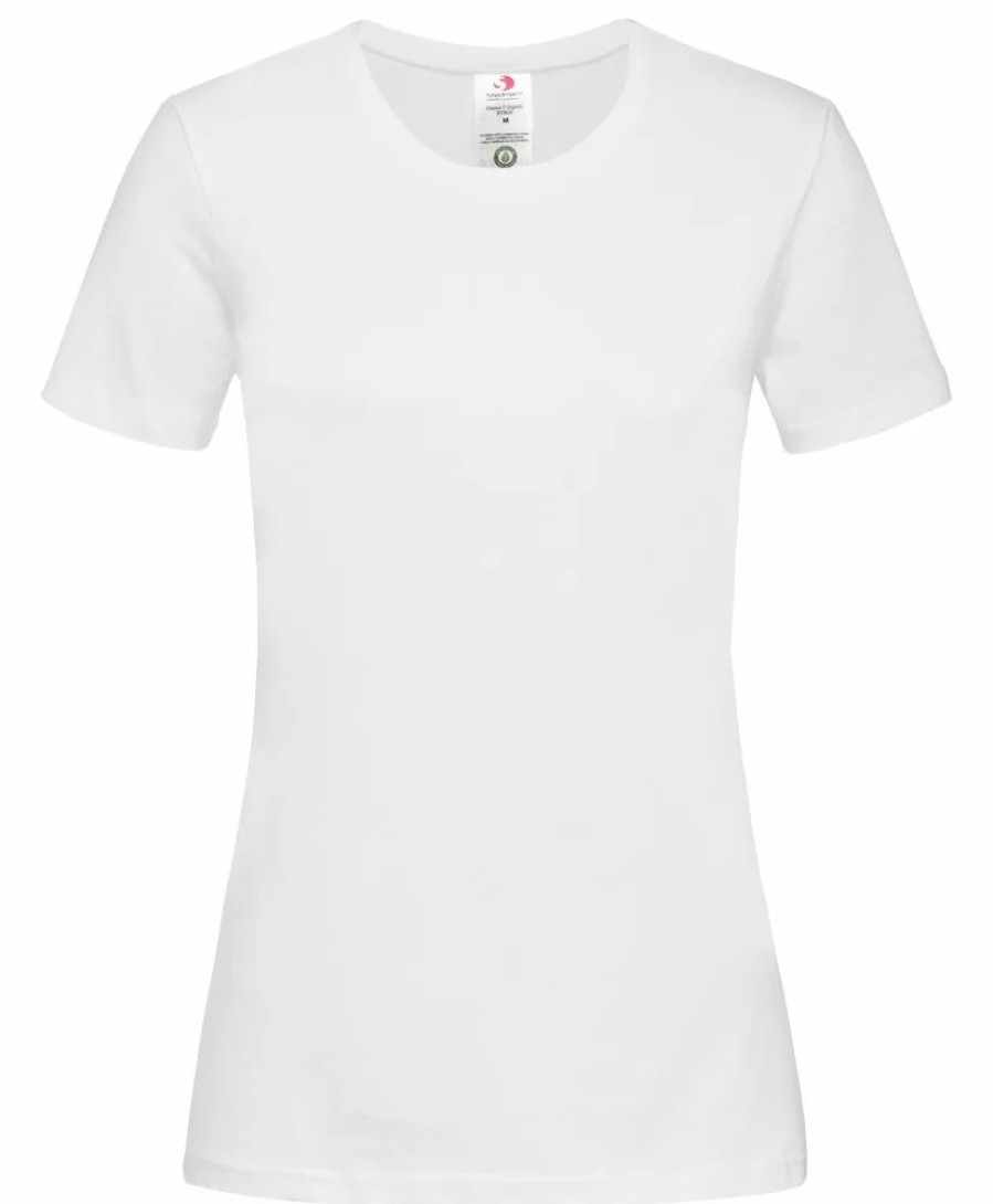 T-Shirts Stedman | Stedman Ste2620 - T-Shirt Met Ronde Hals Voor Vrouwen Classic-T Organic