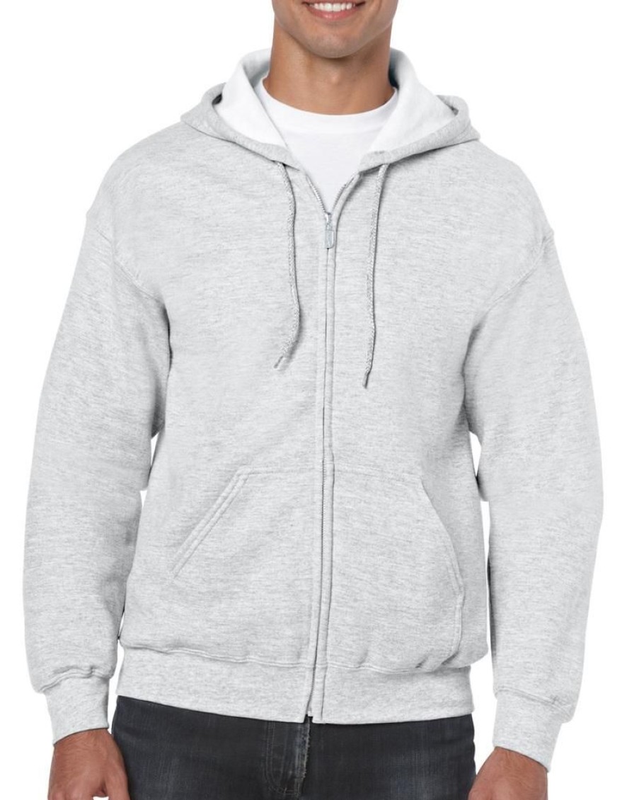 Truien Gildan | Gildan Gil18600 - Sweater Hooded Full Zip Heavyblend For Him