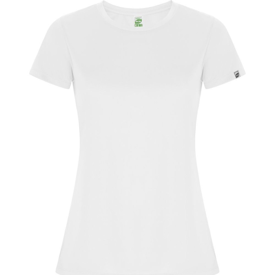 Sport Roly | Roly Ca0428 - Imola Woman Getailleerde T-Shirt Met Raglanmouwen In Technisch Weefsel Van Gerecycleerd Polyester Control Dry