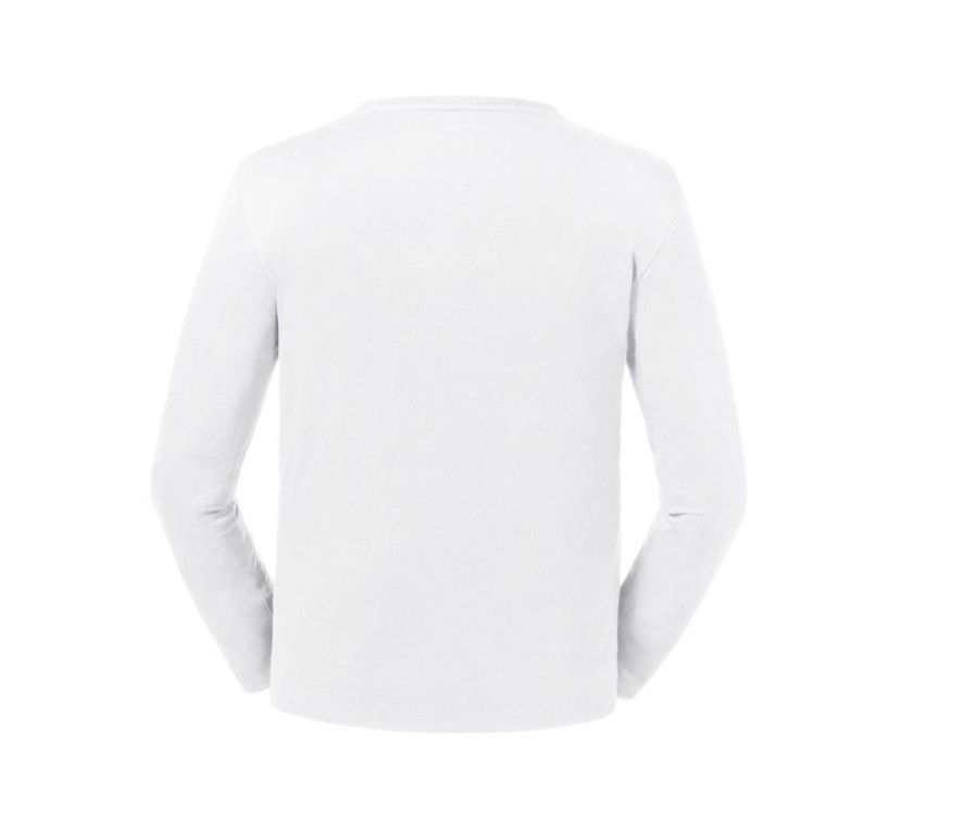 T-Shirts Russell | Russell Ru100M - Men'S Organic Long Sleeve T-Shirt