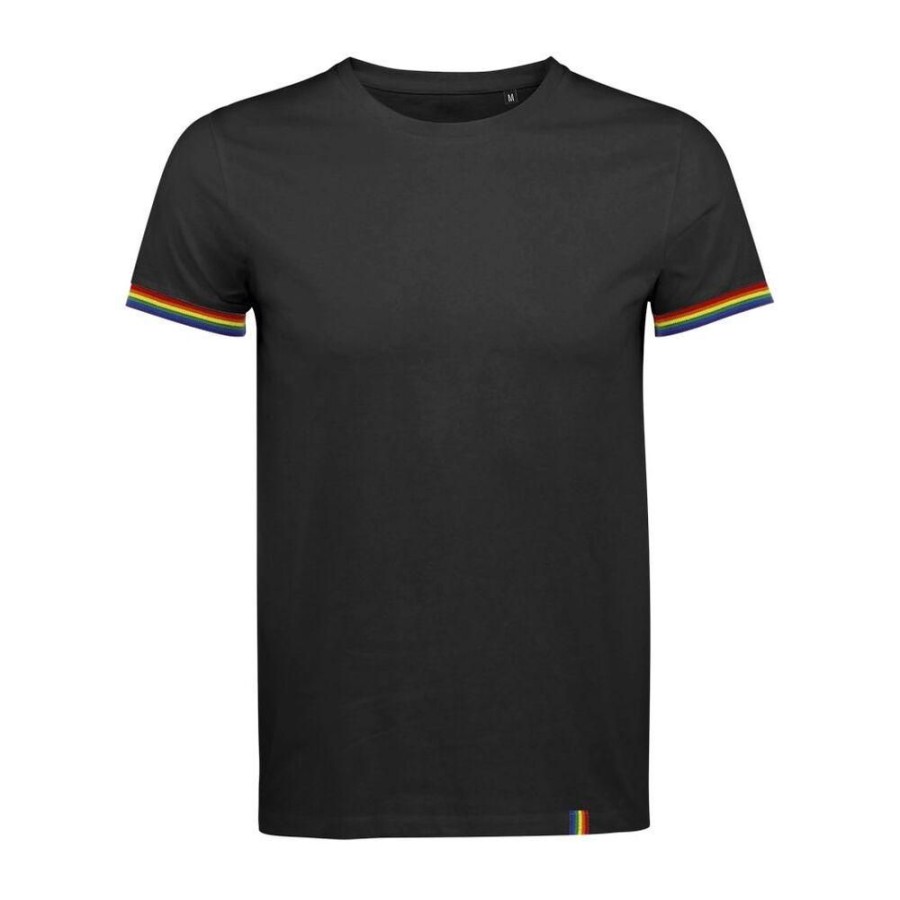 T-Shirts Sol's | Sol'S 03108 - Rainbow Men Heren T Shirt Met Korte Mouwen