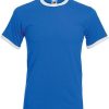 T-Shirts Fruit of the Loom | Fruit Of The Loom Sc61168 - Ringer T (61-168-0)