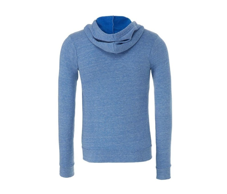 Truien Bella+Canvas | Bella + Canvas Be3909 - Triblend Hoodie Met Rits