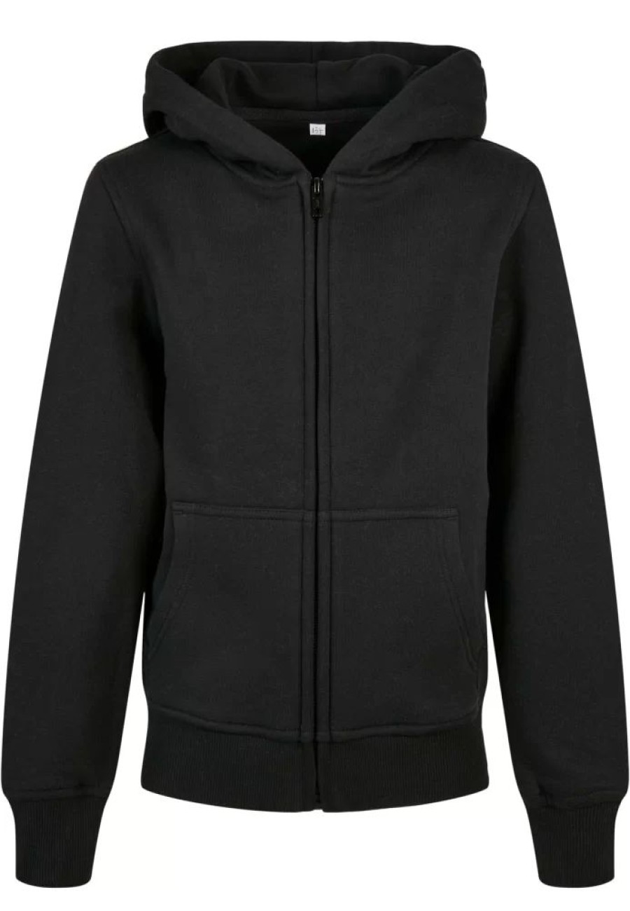 Truien Build Your Brand | Build Your Brand By188 - Organic Basic Kids Zip Hoody