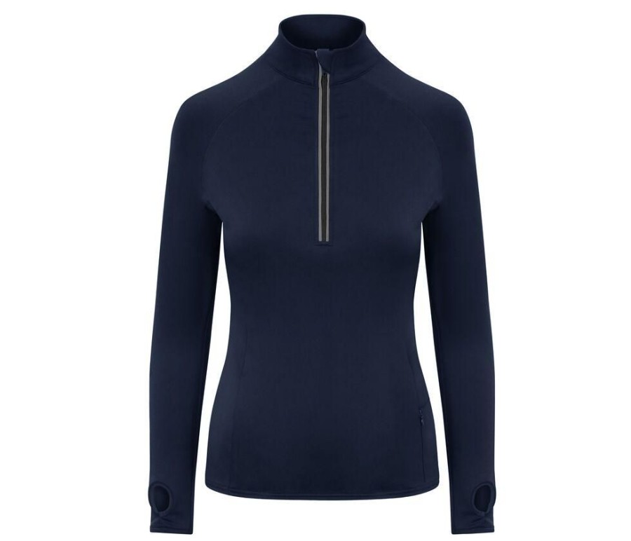 Sport Just Cool | Just Cool Jc035 - Sport Shirt Dames 1/4 Rits