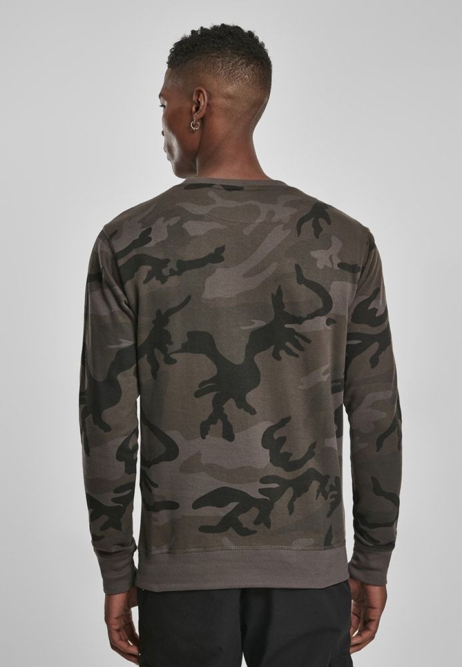 Truien Build Your Brand | Build Your Brand By110 - Camo Crewneck