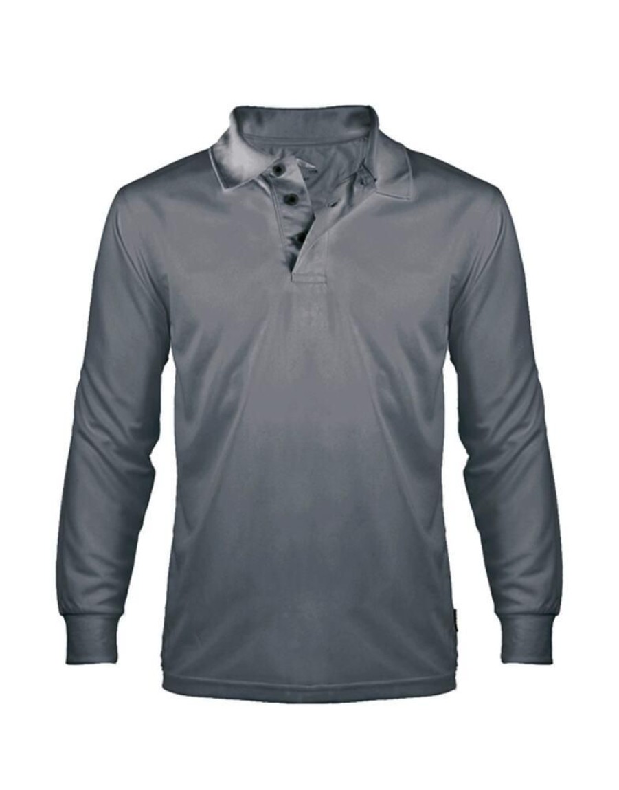 Sport Mustaghata | Mustaghata Playoff - Active Polo For Men Long Sleeves