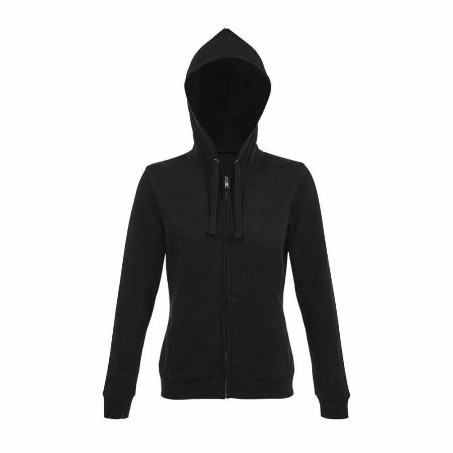 Truien Sol's | Sol'S 03106 - Spike Women Dames Hoodie Met Rits