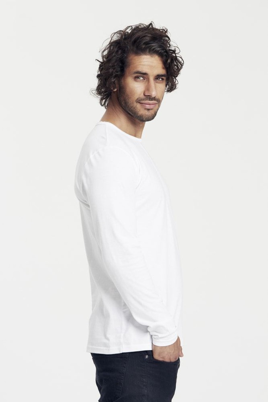 T-Shirts Neutral | Neutral O61050 - T-Shirt Lange Mouwen Heren