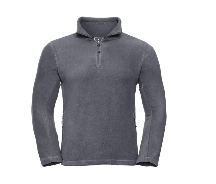 Truien Russell | Russell Jz874 - Outdoor Fleece Voor Volwassenen Met Kwartrits