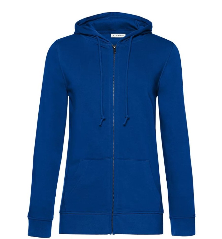 Truien Bu0026C | Bu0026C Bcw36B - Organic Dames Hoodie Met Rits