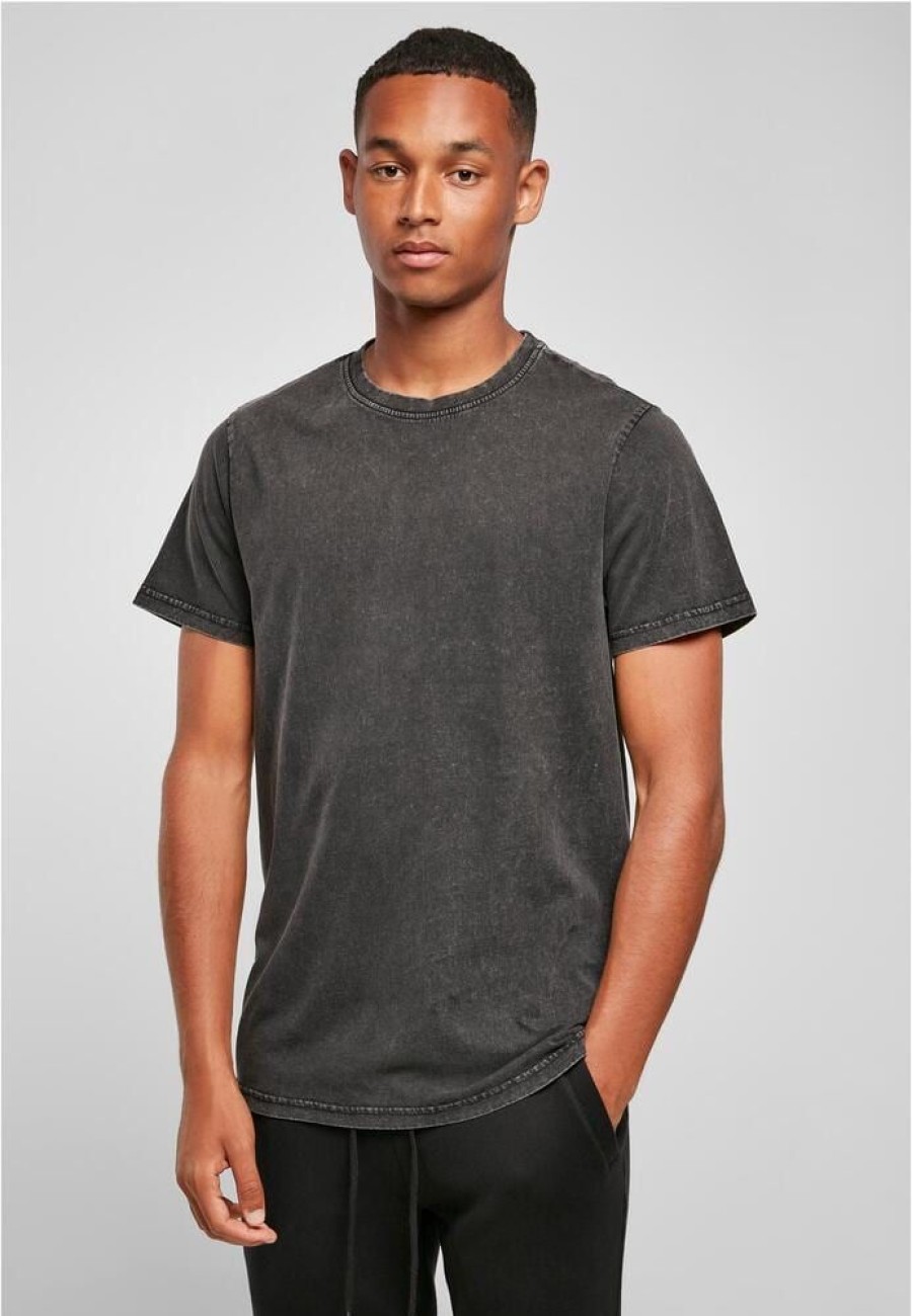 T-Shirts Build Your Brand | Build Your Brand By190C - Acid Washed Round Neck Tee