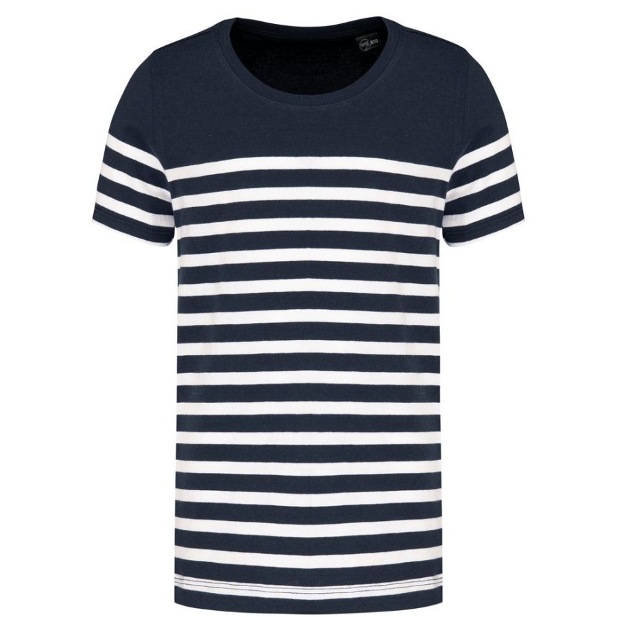 T-Shirts Kariban | Kariban K3035 - Marine-T-Shirt Ronde Hals Bio Kind