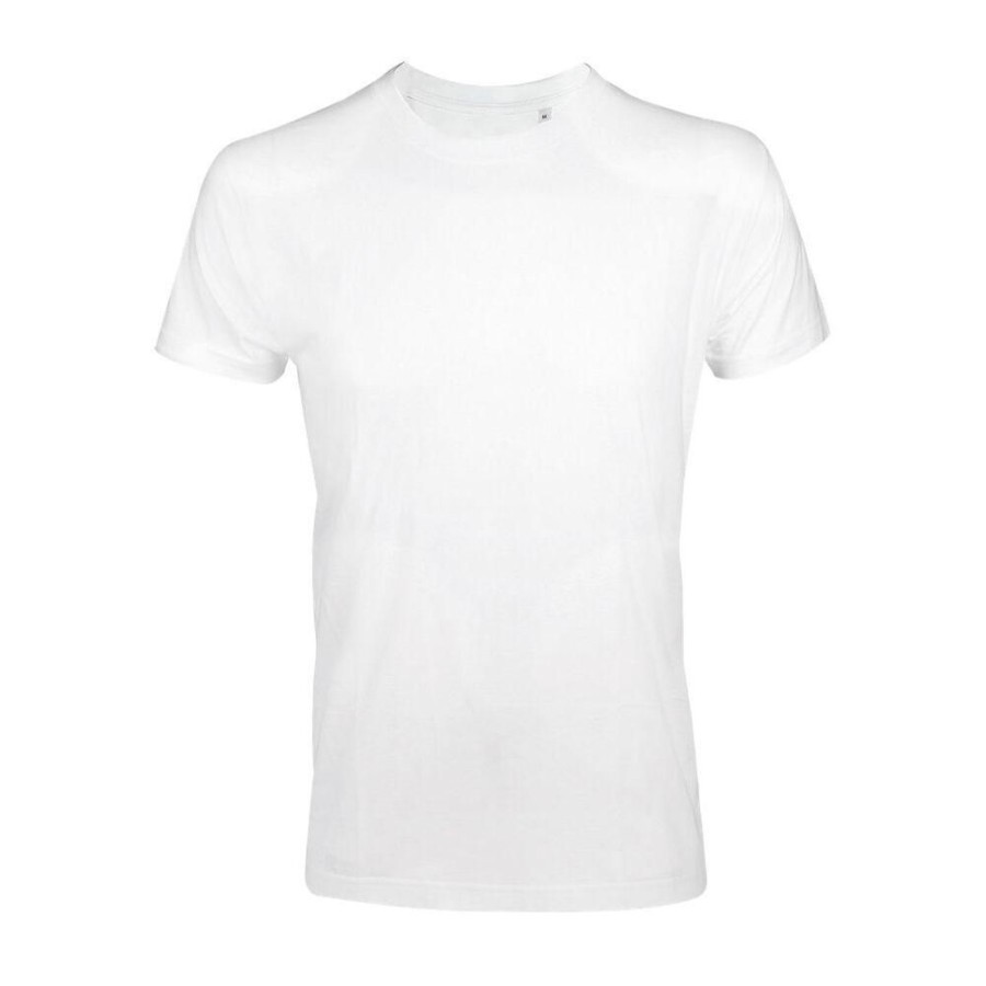 T-Shirts Sol's | Sol'S 00580 - Imperial Fit Heren Tee Shirt Met Aangepaste Ronde Kraag