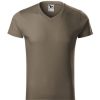 T-Shirts Malfini | Malfini 146C - V-Hals Shirt Slim Fit Heren