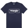 T-Shirts Wrangler | Wrangler W7H - T-Shirt Met Logo