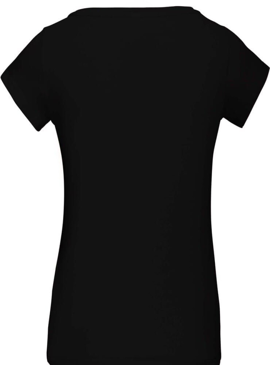 T-Shirts Kariban | Kariban K384 - Dames-T-Shirt Korte Mouwen Met Boothals