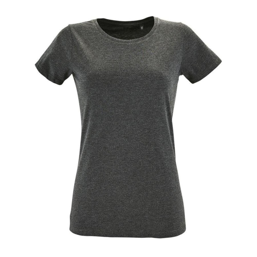 T-Shirts Sol's | Sol'S 02758 - Regent Fit Women Dames Nauwsluitend T Shirt Met Ronde Hals