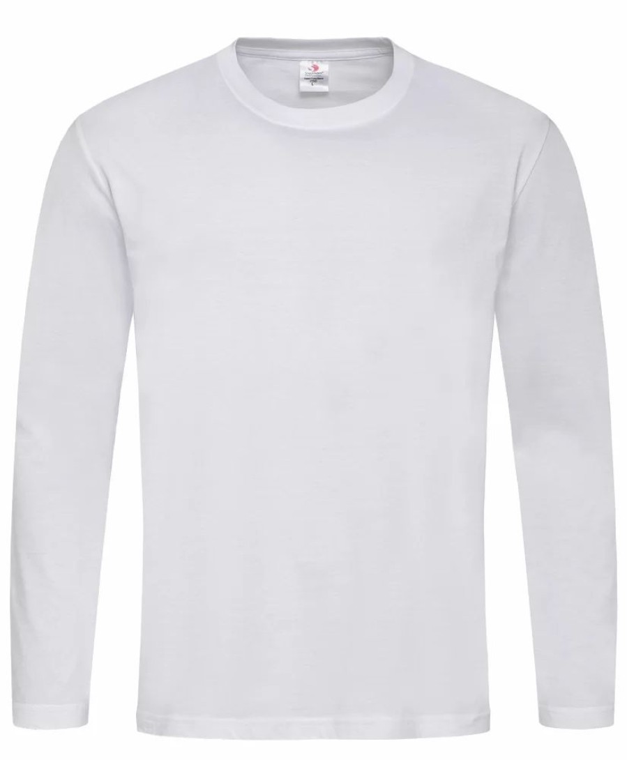 T-Shirts Stedman | Stedman Ste2500 - T-Shirt Met Lange Mouwen Voor Mannen Classic-T