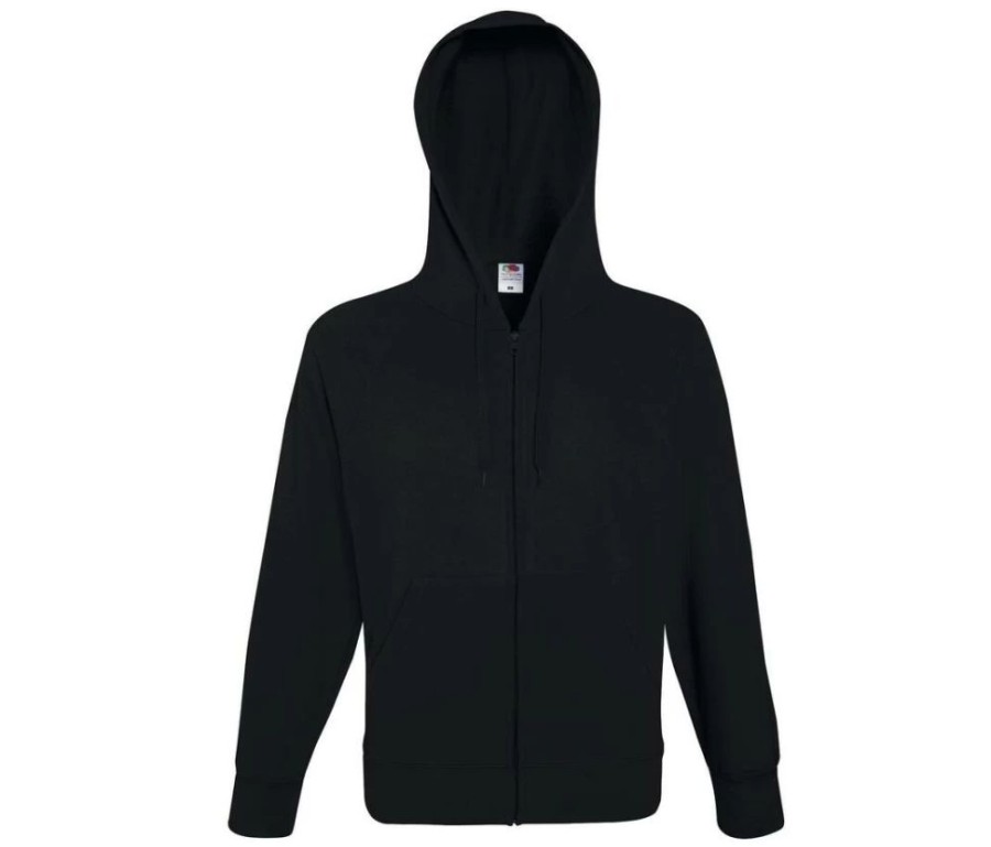 Truien Fruit of the Loom | Fruit Of The Loom Sc367 - Lichtgewicht Hoodie Met Rits