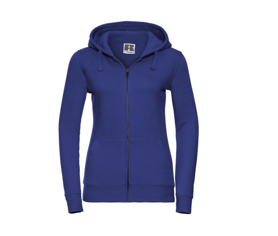 Truien Russell | Russell Jz66F - Authentic Hoodie Met Rits Dames