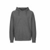 Truien Neutral | Neutral O63301 - Hoodie Rits Heren