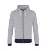 Truien ECOLOGIE | Ecologie Ea051 - Hoodie Rits Gerecycled Katoen