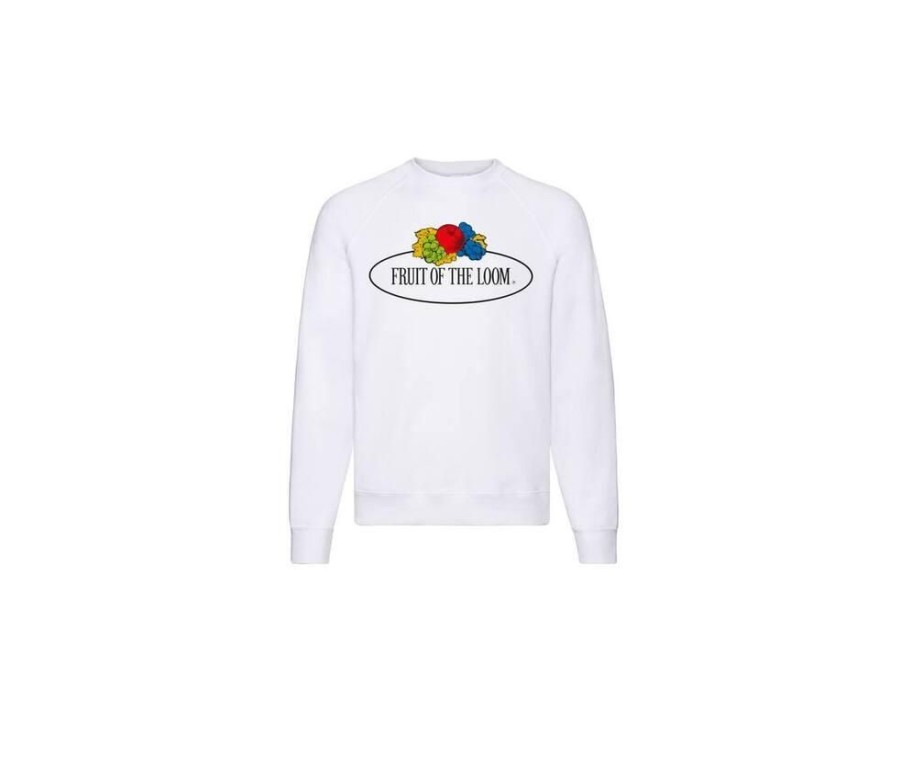 Truien FRUIT OF THE LOOM VINTAGE | Fruit Of The Loom Vintage Scv260 - Unisex Sweatshirt Met Ronde Hals En Fruit Of The Loom-Logo