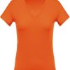 T-Shirts Kariban | Kariban K390 - Ladies' Short-Sleeved V-Neck T-Shirt