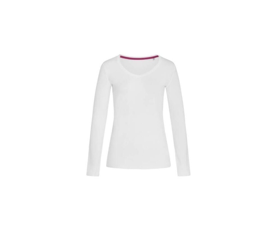 T-Shirts Stedman | Stedman St9720 - Claire V-Neck Long Sleeve