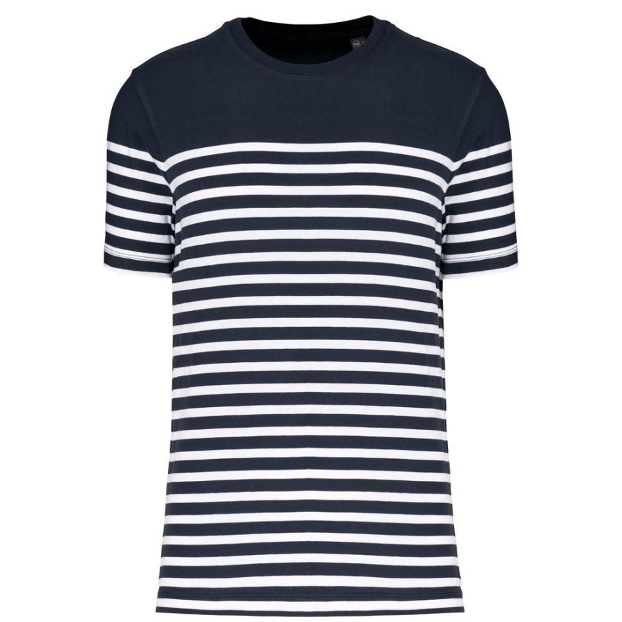 T-Shirts Kariban | Kariban K3033 - Marine-T-Shirt Ronde Hals Bio Heren