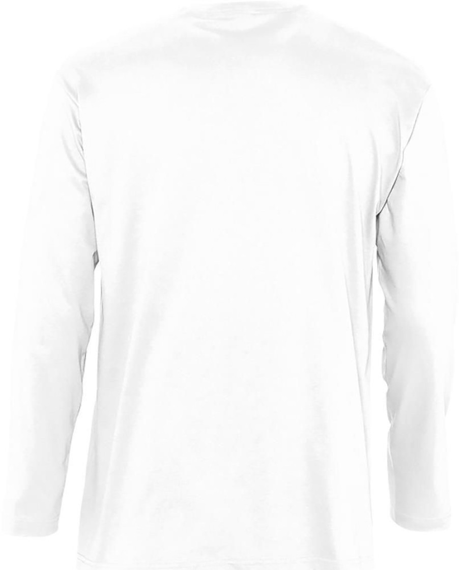 T-Shirts Sol's | Sol'S 11420 - Monarch Heren T Shirt Ronde Kraag Lange Mouwen