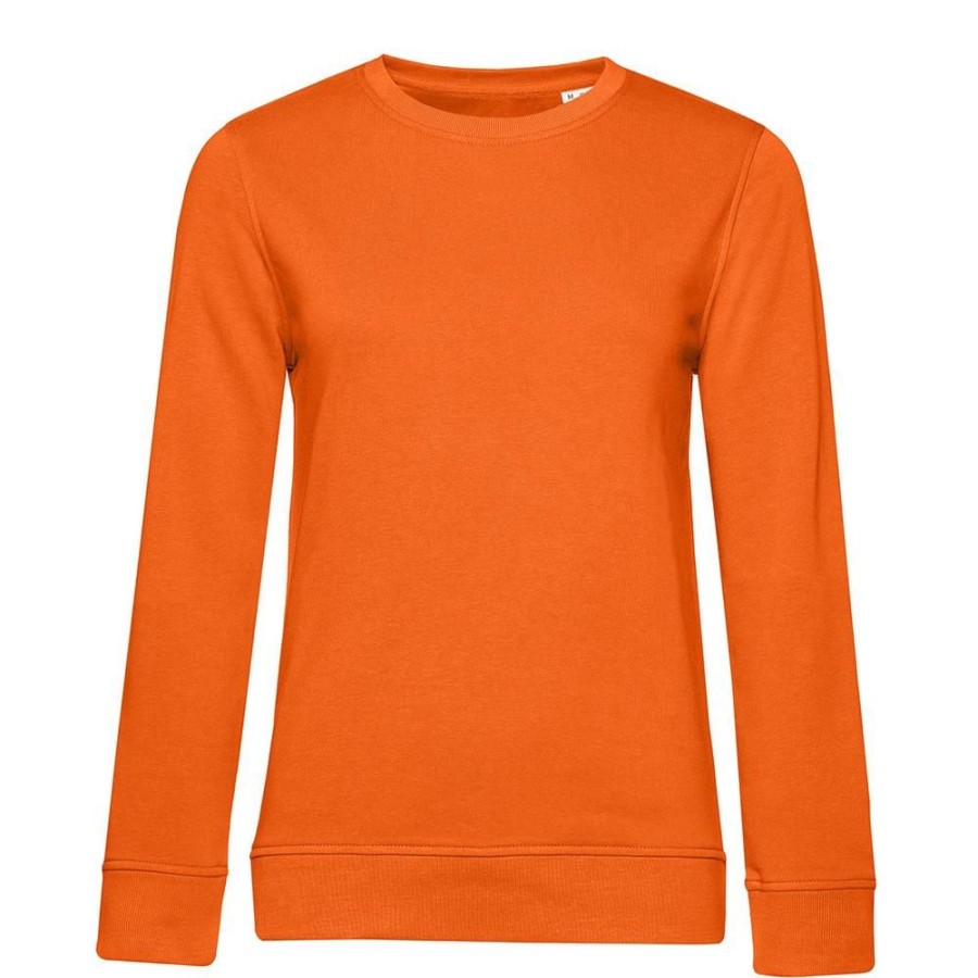 Truien Bu0026C | Bu0026C Bcw32B - Bio-Sweatshirt Voor Dames Met Ronde Hals