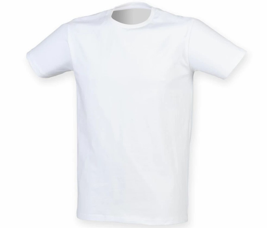 T-Shirts Skinnifit | Skinnifit Sf121 - The Feel Good Heren T-Shirt