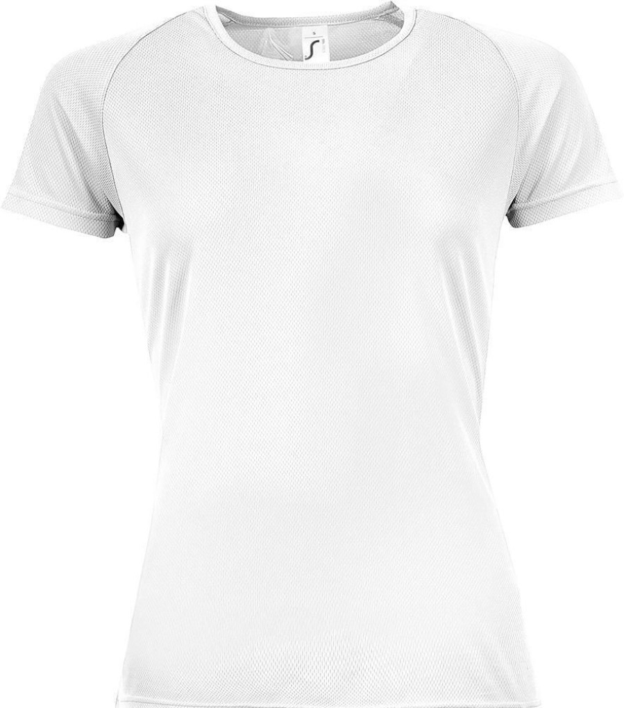 T-Shirts Sol's | Sol'S 01159 - Sporty Women Dames T Shirt Raglan Mouwen