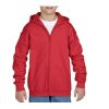 Truien Gildan | Gildan Gn962 - Youth Hoodie Sweatshirt Met Volledige Ritssluiting