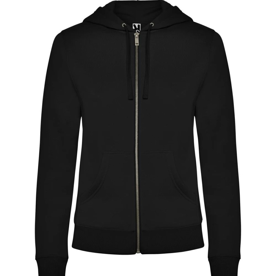 Truien Roly | Roly Cq6425 - Veleta Dames Sweatshirt Met Capuchon Gevoerd In Dezelfde Kleur