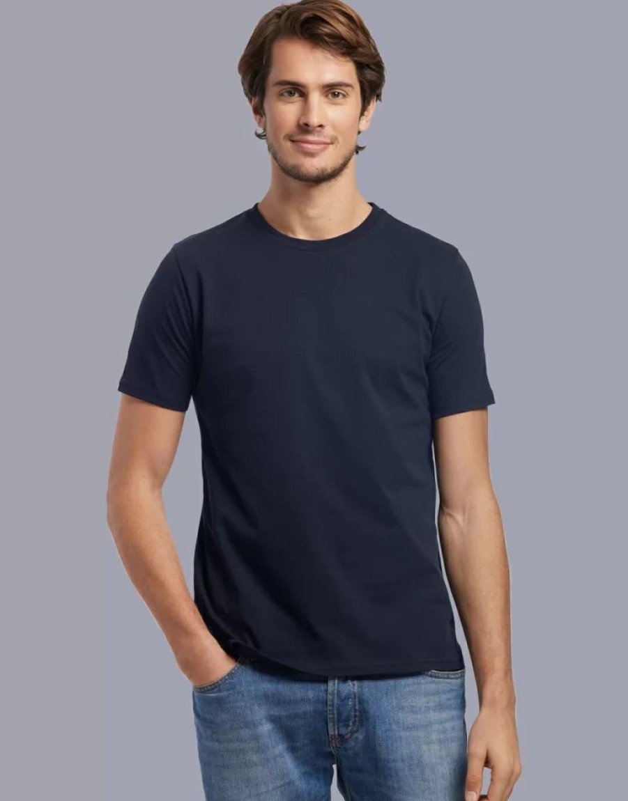 T-Shirts Les Filosophes | Les Filosophes Descartes - Men'S Organic Cotton T-Shirt Made In France