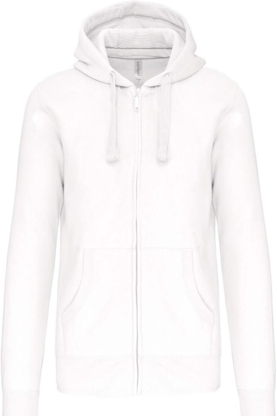 Truien Kariban | Kariban K454 - Hooded Sweater Met Rits